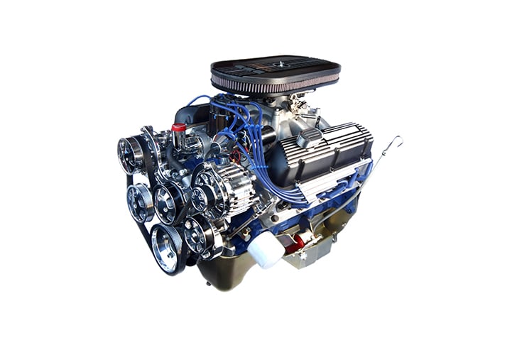 Modelo de motor V8
