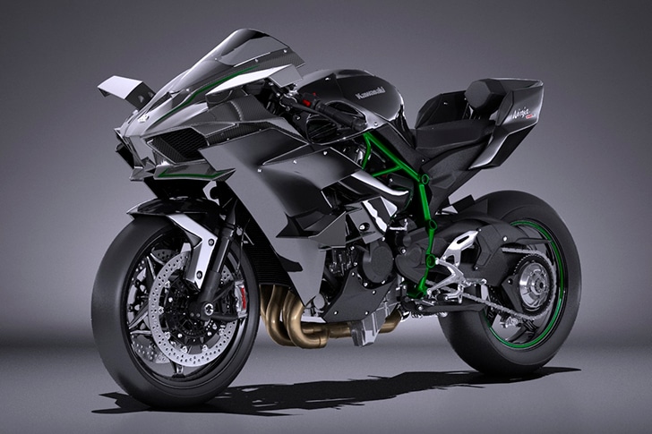 Moto mais rápida do mundo: Kawasaki Ninja H2R